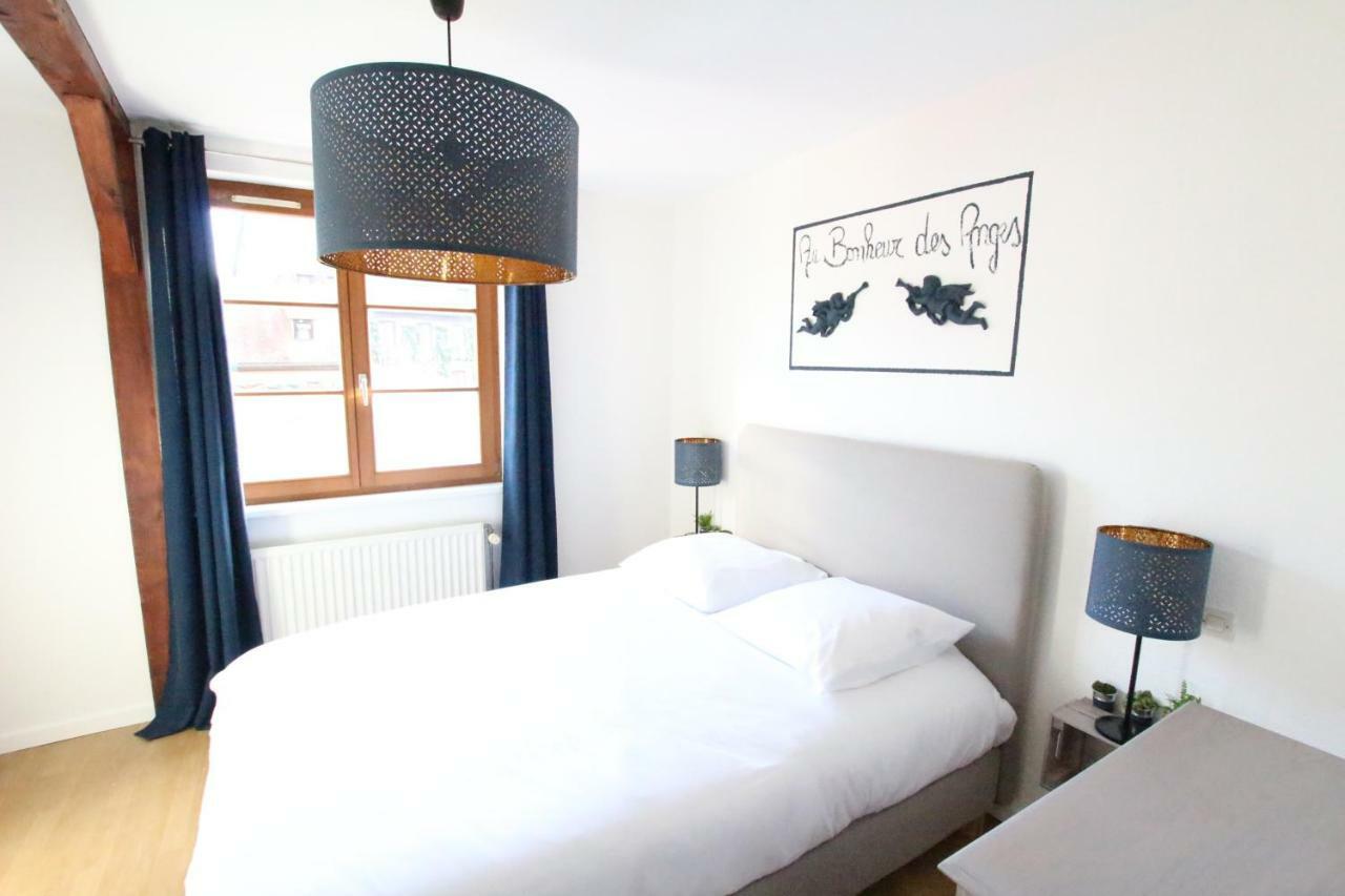 Au Bonheur Des Anges Appartement 2 Chambres Avec Terrasse กอลมาร์ ภายนอก รูปภาพ